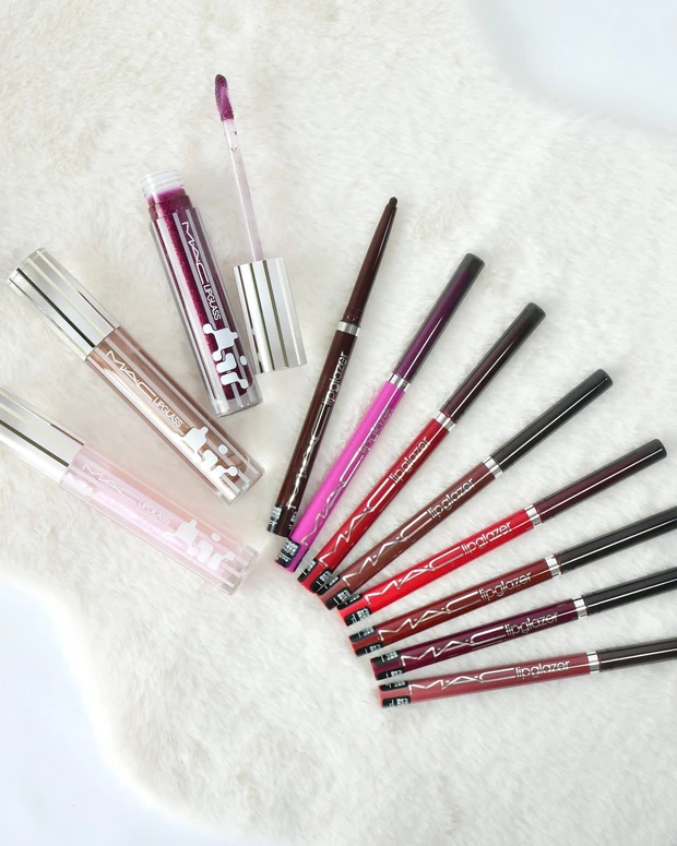 M･A･C リップグレイザー、M･A･C リップガラスエアー