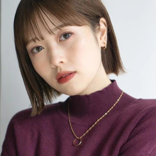 ボブ ヘア 髪型 ヘアスタイル 大人 暗髪 前髪あり