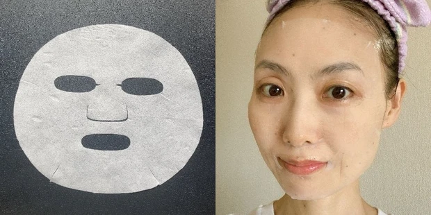 シートマスクの形状と使用感