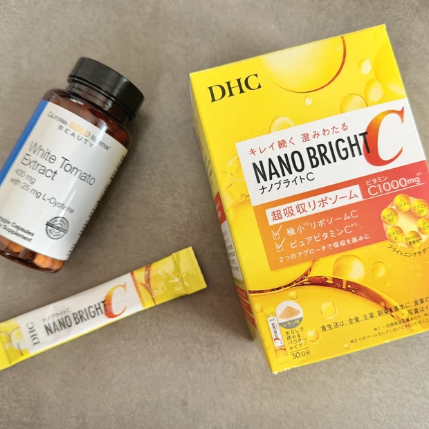 コスパで始めるブライトニング習慣「ビタミンC」「ホワイトトマト」の透明感サプリ