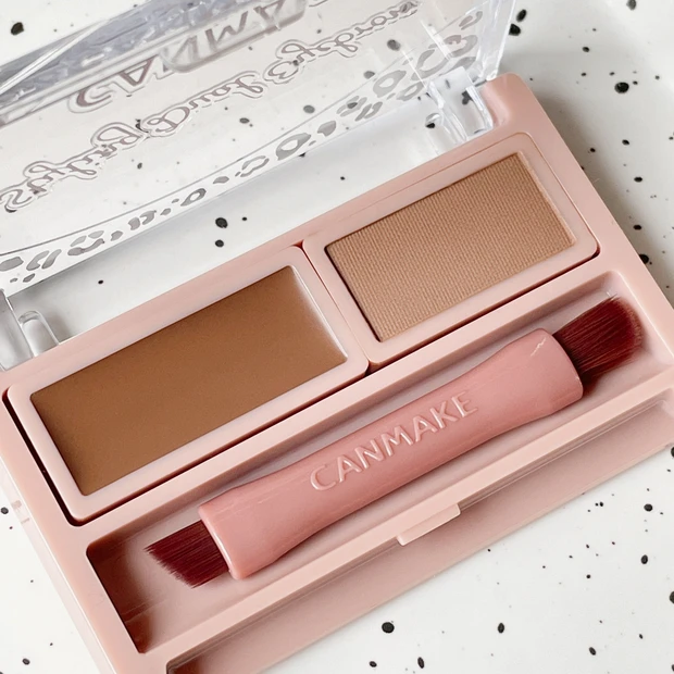 大人気プチプラコスメ【キャンメイク スタイリングデュアルアイブロウ 02 ウォームブラウン】792円でつくる「美眉」_2