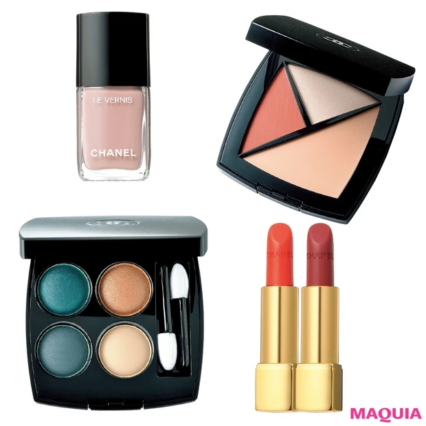 エフォートレスな肌に映えるシャネルの秋新色を一挙大公開！