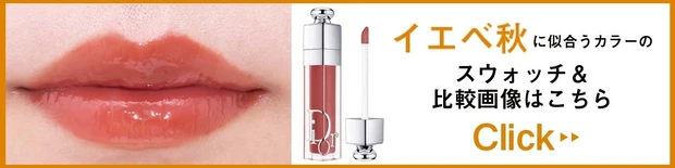 イエベ秋タイプに似合うカラーのスウォッチ＆比較画像はこちら