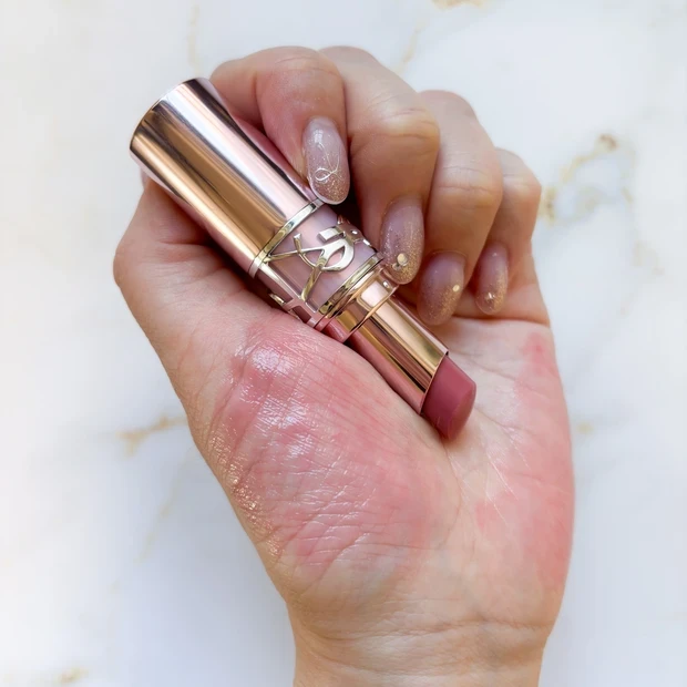 ピンクリップ イヴ・サンローラン YSL ラブシャイン キャンディ グロウ バーム 44B