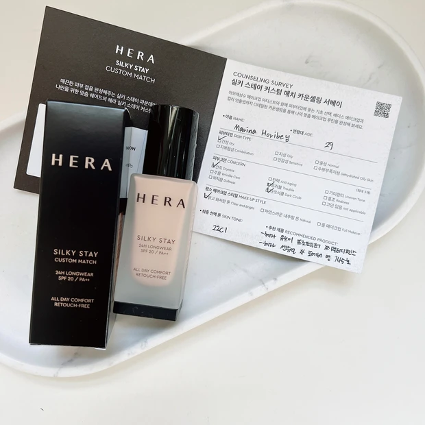 【渡韓レポ】大人気韓国のコスメブランドHERAのファンデーション作り体験♡自分の肌色に合わせてパーソナルカラーファンデが作れるSNSで大人気体験型スポットAMORE聖水♡_14_2