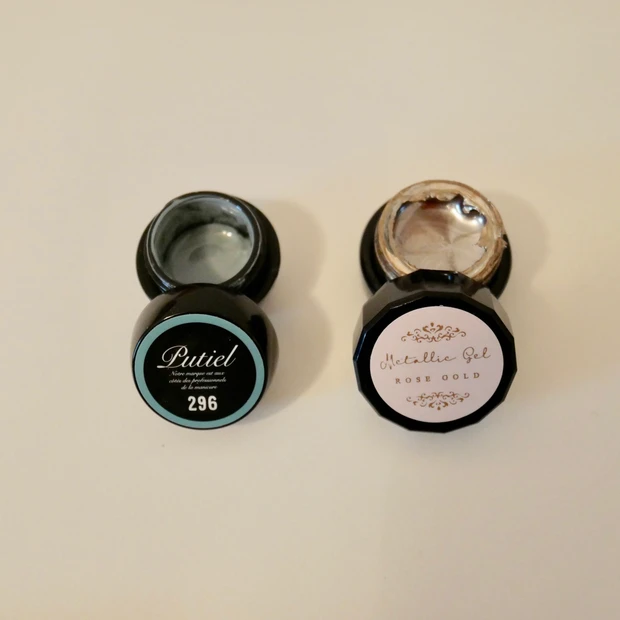 【ネイル】ブルー×ゴールドラインの初夏ネイル＊メタリックジェルを使って簡単セルフネイルを楽しみましょう！_3