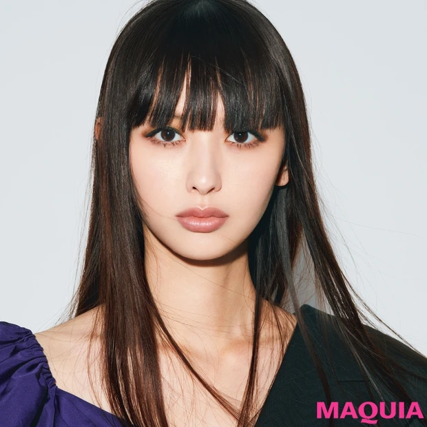 鈴木えみさんがTRY！ 今どきモードな囲み目メイクでパワーウーマンを表現