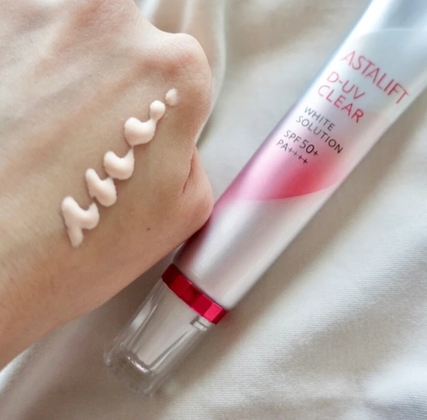 紫外線チェック D-UVクリア　アスタリフト  化粧下地