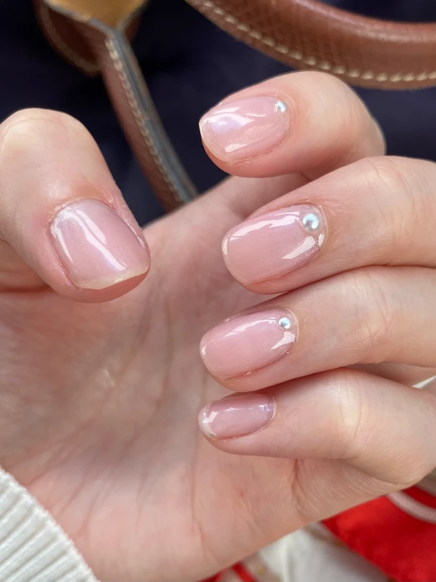 材料全て100均！満足度高！ペロンと剥がれる簡単ぷっくりジェルネイル_1