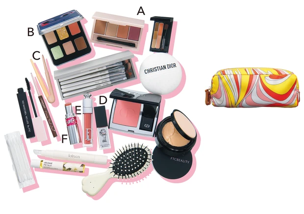 君島十和子さんのメイクアップポーチ