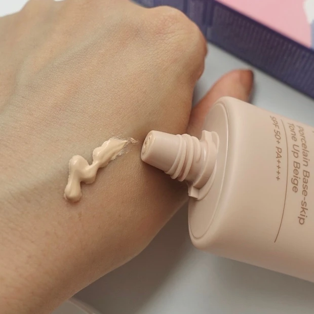 韓国コスメ Qoo10 ナンバーズイン ポーセリンベーススキップトーンアップベージュ ベストコスメ 2022 MYベストコスメ ベスコス