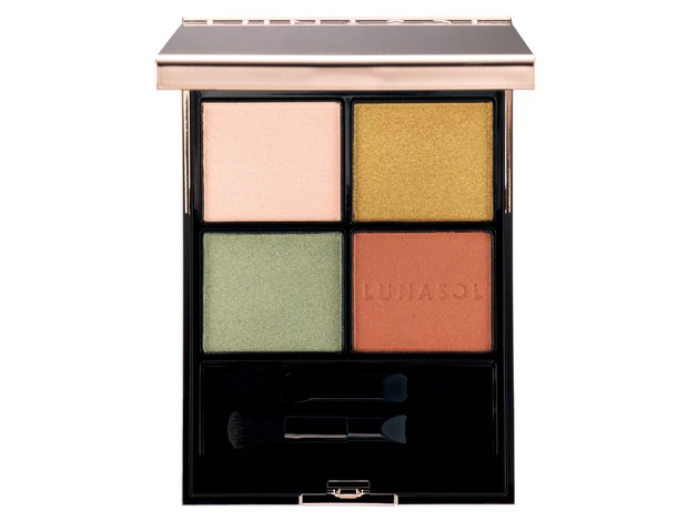 マキア　藤田ニコル　秋メイク　ルナソル アイカラーレーションN EX10