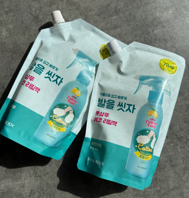 【足のニオイ対策】韓国オリヤンで見つけた！泡で出てくる足専用シャンプーおすすめレビュー_3