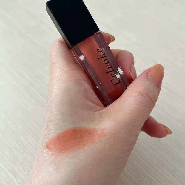 Celvoke モイスティンリップドロップ 04 スウォッチ画像