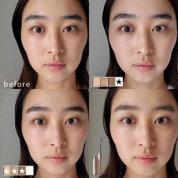 ビーアイドル 魔法のアイブロウパウダー 使い方