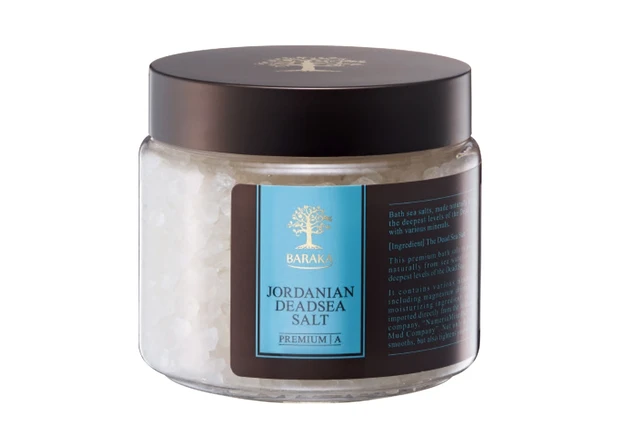 ジョルダニアン デッドシーソルト 500g ￥4620／BARAKA