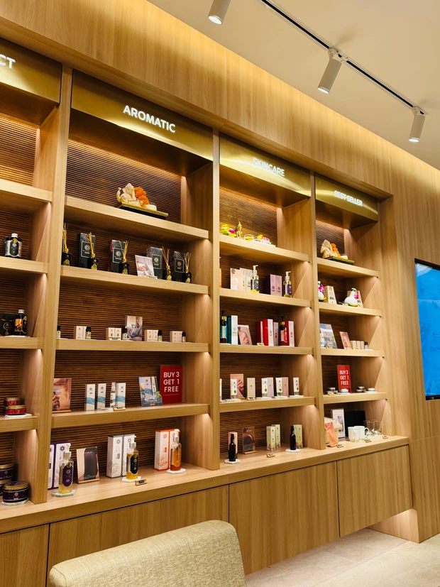 MAKKHA HEALTH&SPAの店内