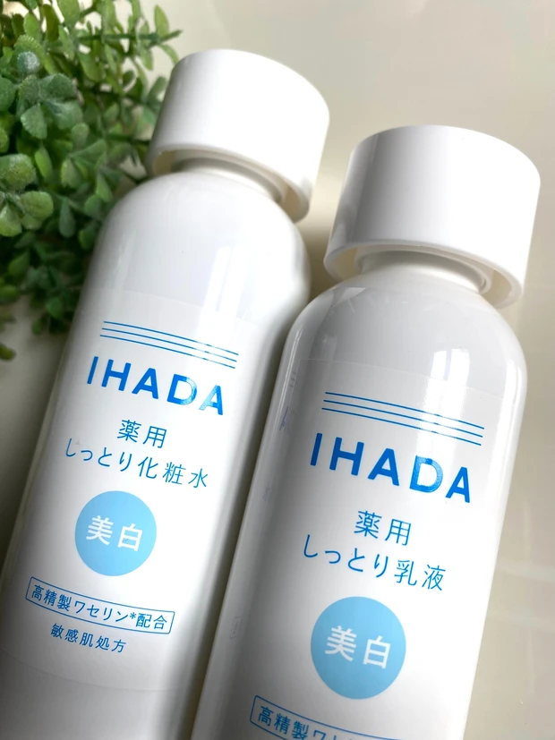 春風、花粉、ほこり、マスク荒れ..肌が本調子ではない時にも安心して使っている敏感肌用美白IHADA。_1_1