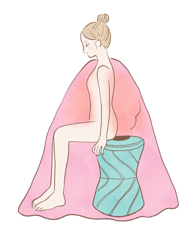 よもぎ蒸し