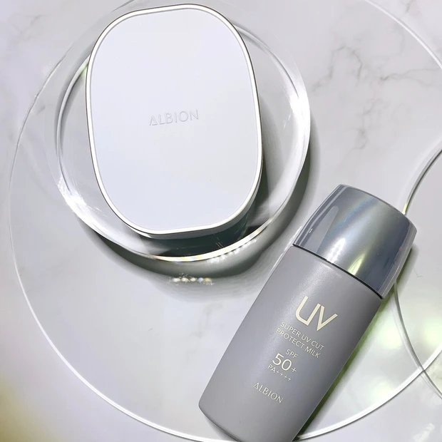 アルビオン シュクルホワイト パウダレスト スーパー UV カット