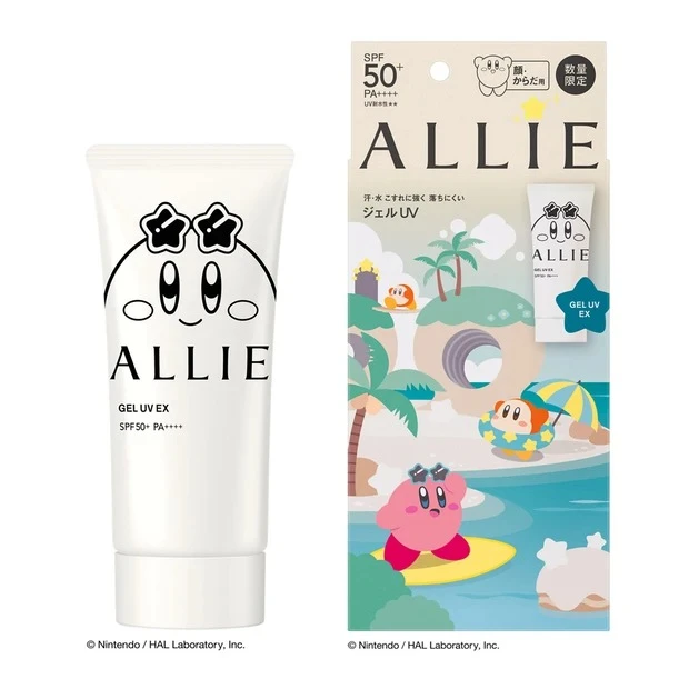 アリィー クロノビューティ ジェルUV EX 限定パッケージK SPF50+ PA++++ UV耐水性★★ 90g ¥2310（編集部調べ）
