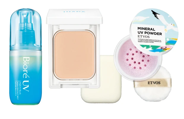 日焼け止めの塗り直しにおすすめのアイテム