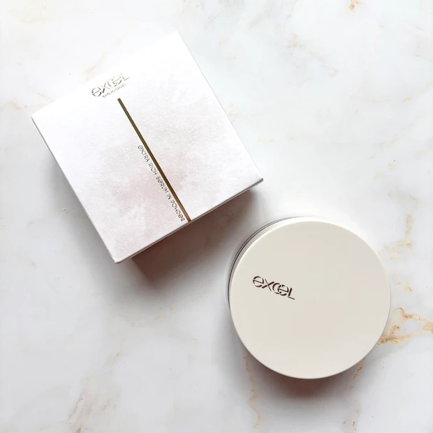 エクセル エクストラリッチ セラムインパウダー 全3色を並べた写真