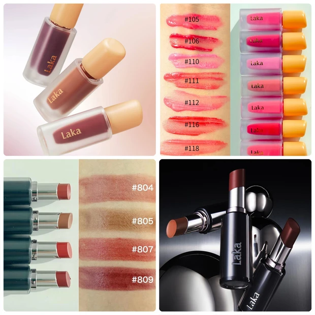 【ブルべ・イエベ別】Lakaのリップ2種の人気色ランキング＆おすすめを公開！