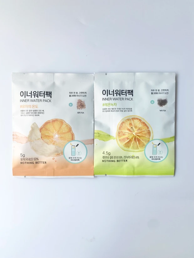 インナーウォーターパック　オリーブヤング　韓国