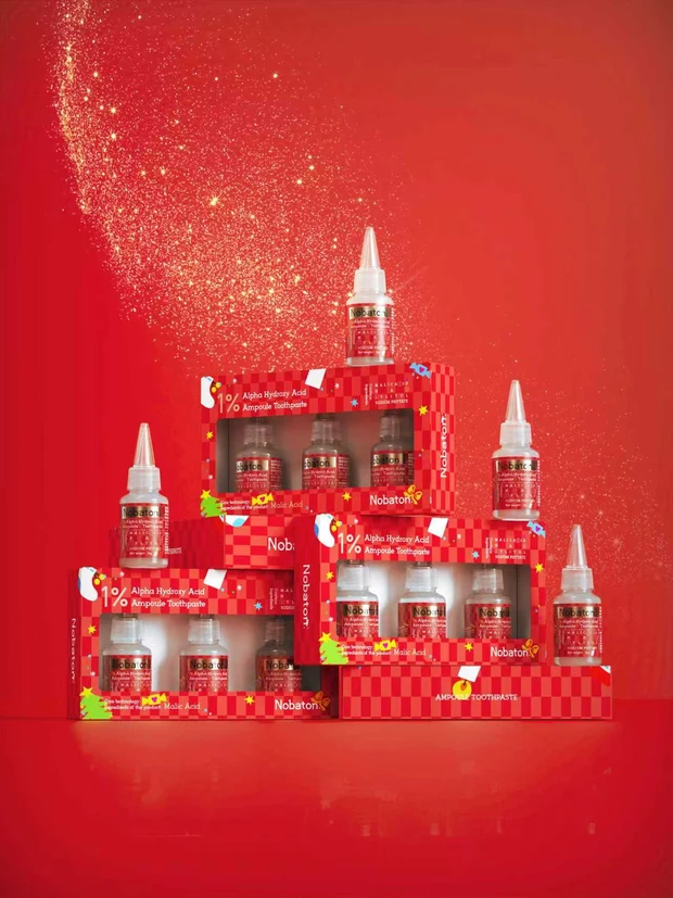 歯磨き粉 オーラルケア アメリカ アンプル型 クリスマスコフレ 2025 ノバトン