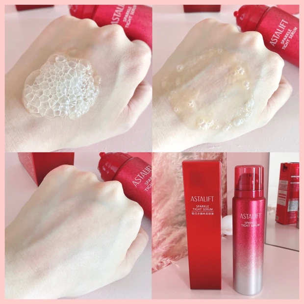 【ASTALIFT】9月1日発売！アスタリフト スパークル タイト セラム　【パチッ！ジュワ！キュッ！】と毛穴から、スパルタ泡美容‼︎
1カ月使用感レポ！_3