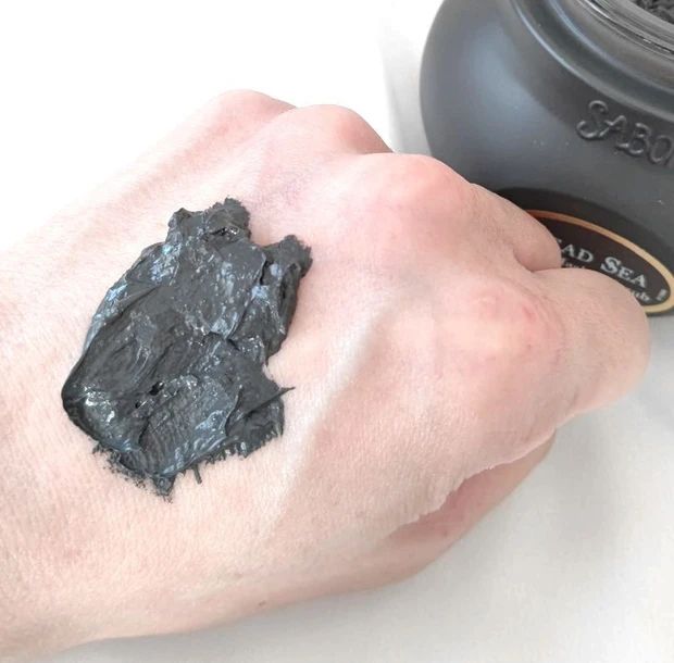 【SABON】死海の泥と自然由来のスクラブ成分を含むヴィーガン処方の漆黒のマスクでスペシャルケア★_3_1