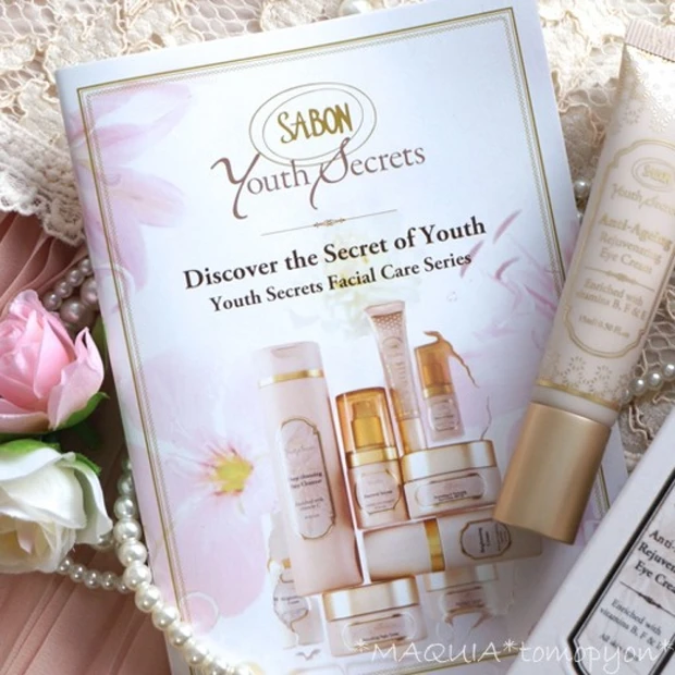 SABON初❤エイジングケアのスキンケアライン登場❤ユースシークレット