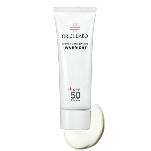 【おすすめ日焼け止め2024】UV＆BRIGHTウォータリーミルキーゲルN SPF50・PA++++ 50g ￥4620／ドクターシーラボ®