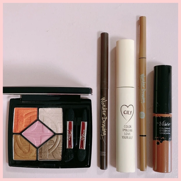 【マスクメイク】メイクアレンジ3パターン♡脱！マンネリメイクで毎日のメイクを楽しく♪（カラーアイライナー/まつげ強調/カラーアイブロウ）_4_2