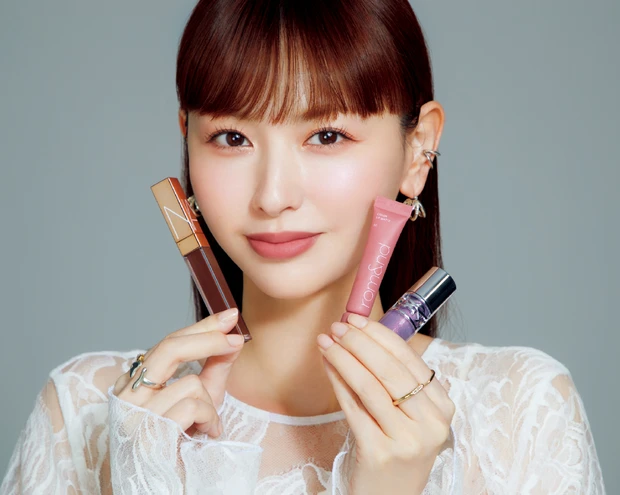 マキア　リップ　おすすめ　rom&nd　YSL　NARS　鈴木えみ　秋　2025