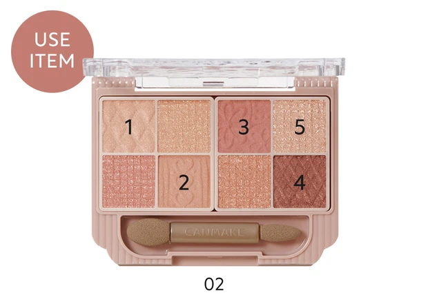 キャンメイク プティパレットアイズ 02 ¥1078/井田ラボラトリーズ