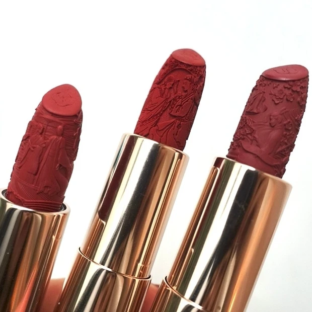 Florasisフローラシス 花西子 中国コスメ 百花同心錠 彫刻リップ