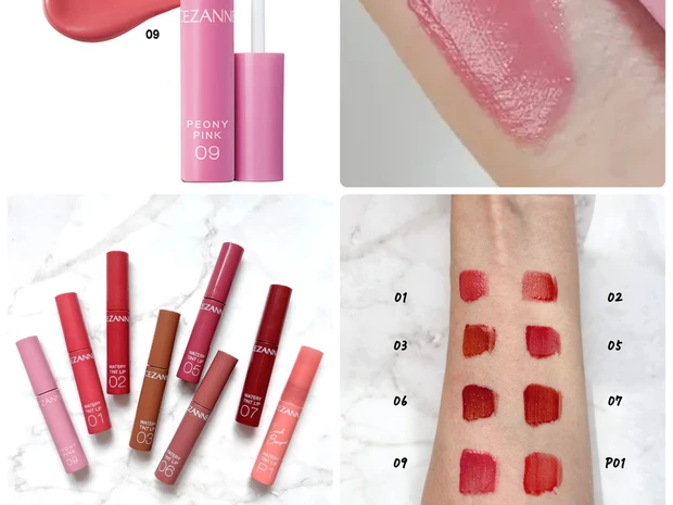 【新色登場】セザンヌ「ウォータリー ティントリップ」をブルべ・イエベ別にスウォッチ！