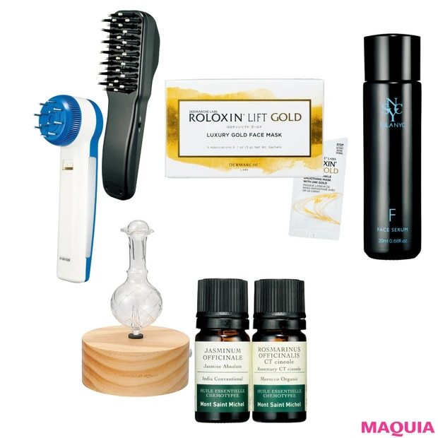 美顔器、コスメ、アロマetc. 小田切さんが教えるマニアック“小顔名品”…