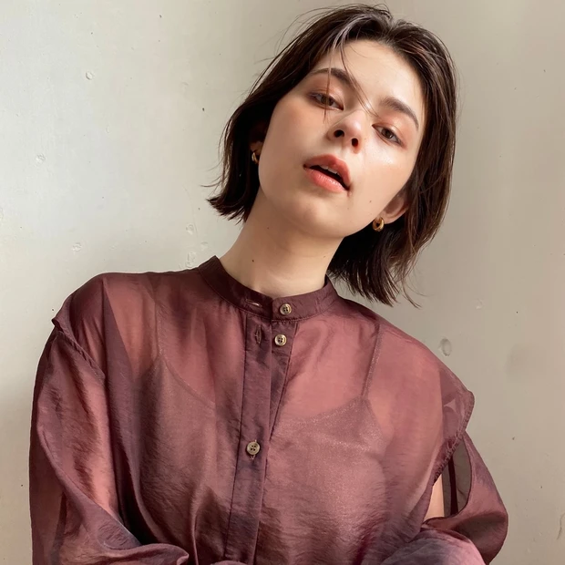 大人のこなれタイトボブ 正面