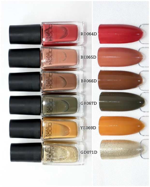 ネイルホリック モードカラーズ スウォッチ3