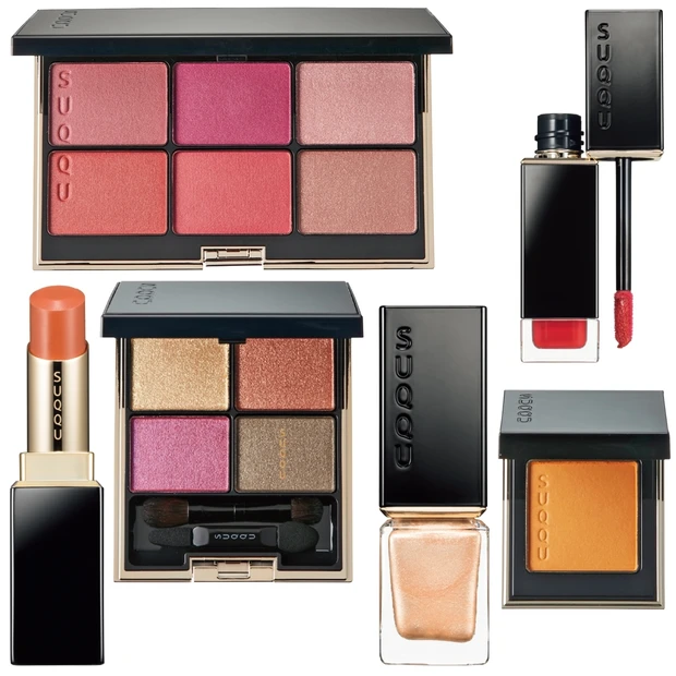 SUQQUの秋新色を一気見せ！ 透明感と立体感のバランスが絶妙