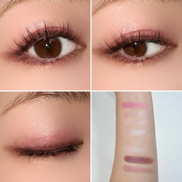 キャンメイク　新作　スーパーかわいい！パレット　バブリー メイク