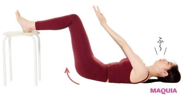 骨格ウェーブタイプのダイエットにおすすめのトレーニング・ストレッチ7選_5.ぽっこり下腹をスッキリ「下腹引き締め呼吸」_2