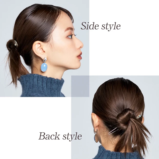 【山本舞香】今っぽさと上品さが叶うタイトシニヨン6