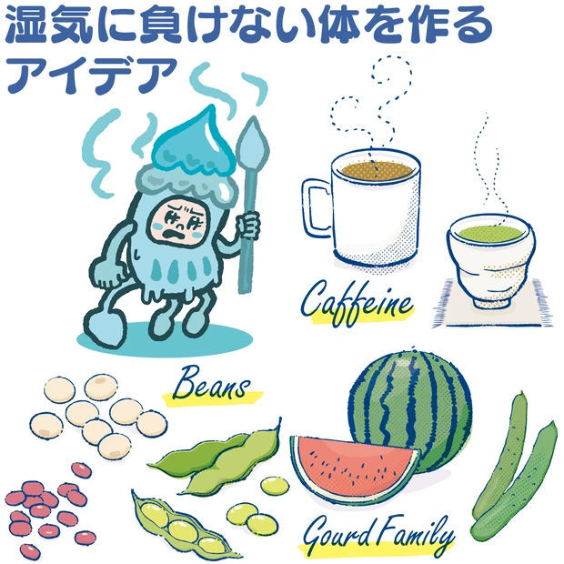 日常の“ちょこ動き”や“水はけ食材”で湿邪を撃退！ 鍼灸師が教える、巡りアップ生活術