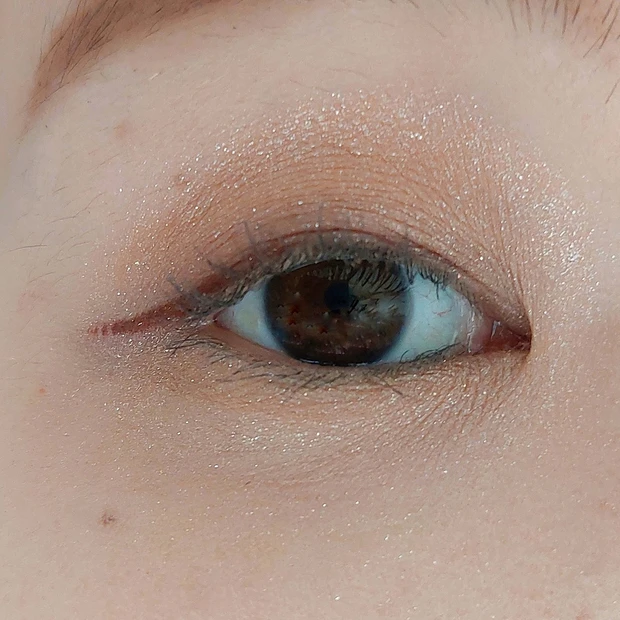 【一重の夏メイク】WHOMEEのシングルラメシャドウで大人のキラキラメイク☆_5_1