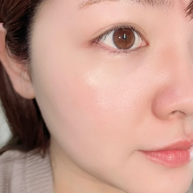 クレ・ド・ポー ボーテ クレドポー 化粧下地 ヴォワールイドラタンロングトゥニュ 仕上がり