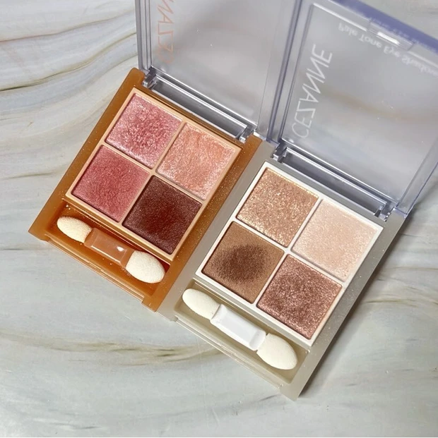 セザンヌ　ベージュトーンアイシャドウ　ペールトーンアイシャドウ